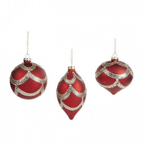 Елочное украшение в ассортименте 31455, цена за 1 шт.